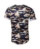 Camiseta de Camuflaje para Hombre para Entrenar - Manga Corta