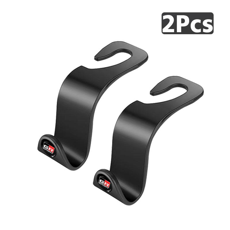 2/4Pcs Car Seat Hook Multifunctional Storage Hanger Car Styling for Toyota GR TRD Corolla Avensis Yaris Rav4 Hilux Auris Camry Prius