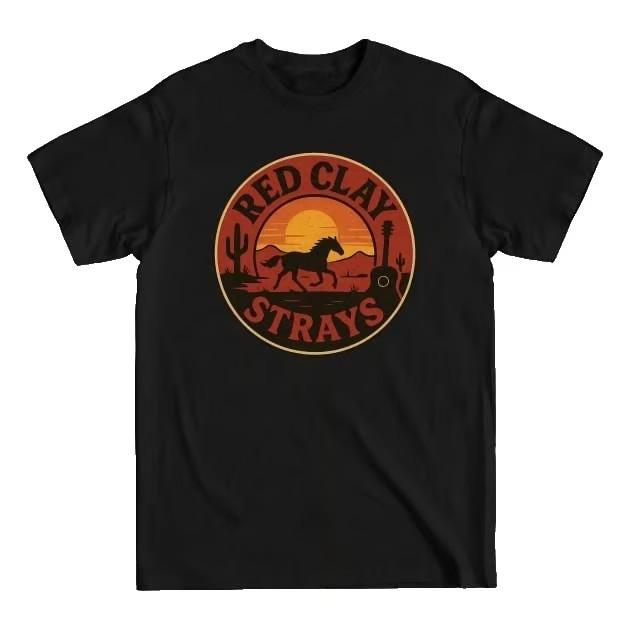 The Red Clay Strays Basic Logo T Shirt Full Size S-5XL M