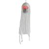 Halloween Hanging Skull with Glowing Eyes Decorations Horrific Hanging Skull Sculpture Festival Parties Decorations