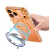 For iPhone 17 Pro Max Magsafe Case Protective High Clear Plastic 2 In 1 Mobile Phone Back Cover