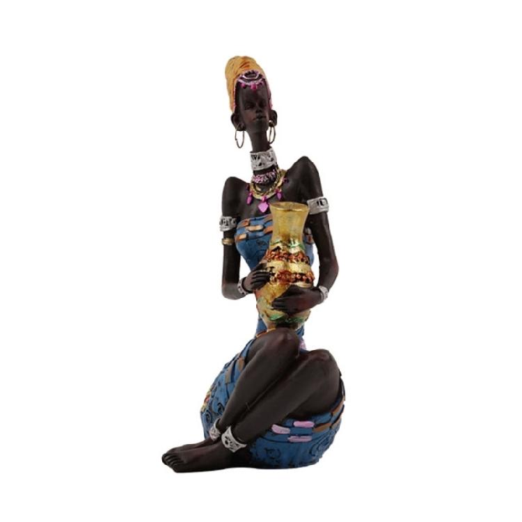 African Woman Figure Statues Woman Figure Girl Tribal Lady Figure Gift Giving