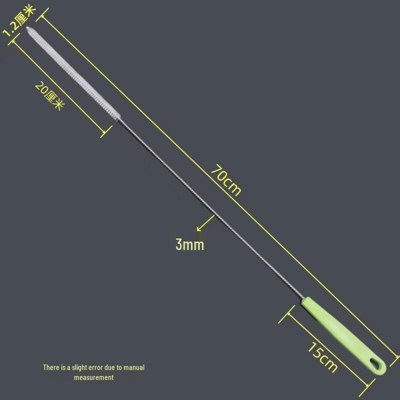 Extra Long Soft Bristle Cleaning Brush Set (2-Pack)