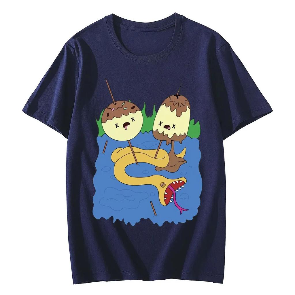 NEW Princess Bubblegum Rock T-shirt Adventure Time Cartoon Short Sleeved Men and Women Harajuku Y2k Fashion Autumn Winter Tees