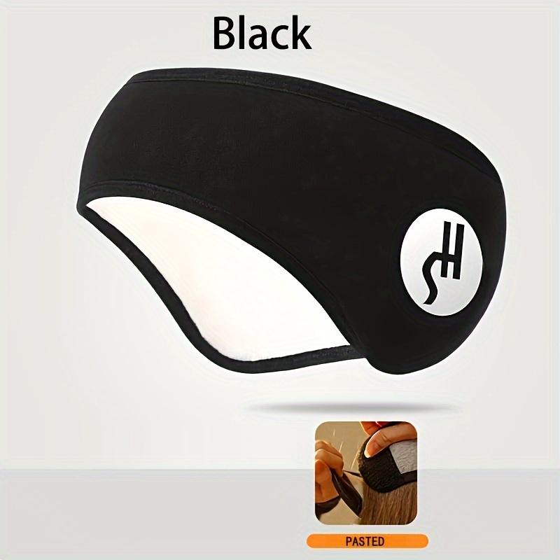 One-Piece Autumn and Winter Warm Earmuffs for Men and Women Outdoor Running Sports Cycling Windproof and Cold-Proof Forehead Protection Earmuffs