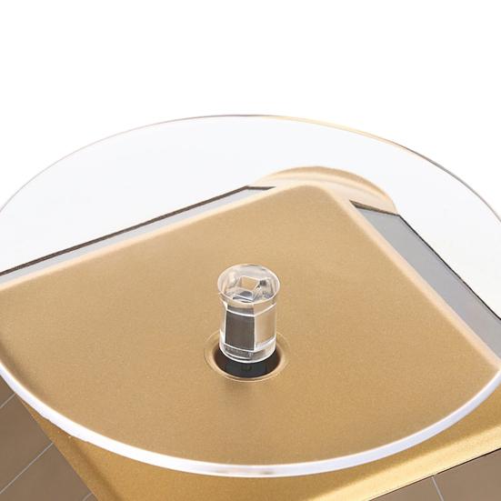 Solar Rotating Display Stand 360 Degrees Dual Use Stable Automatic Turntable for Showcase
