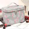 New Women's Portable Canvas Makeup Bag - Stylish, Multi-functional Travel Cosmetic Storage