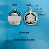 Sterlingsilber Grenzüberschreitendes Anhänger Boutique Schmuck