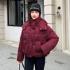 European American short cotton-padded women's winter new Cangzhou cotton-padded clothes thickened bread-padded jackets are in stock.