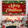 Merry Christmas Banner Backdrops Santa Claus Background Christmas Decorations 2025 for Home Navidad Natal Noel New Year 2026