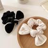 Tinbury 2-color Hair Tie Knot Hair Fluffy Accessory for Women
