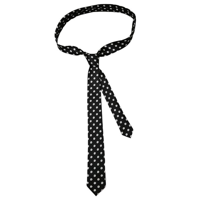 Zebra Leopard Print LOVE Poker 5cm Tie with Unisex Shirt - Versatile, Customizable