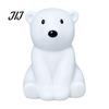 Soft Nursery Lamp for Baby Cute Animal Night Light Kids, Rabbit Bear Deer Cat Dog Room Lighting Sleeping Shape LED Bedside Lamp, Glow Sleep Decorative