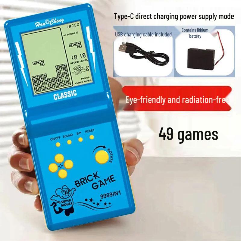 

Классическая ретро портативная игровая консоль Тетрис 3,5 дюйма для детей