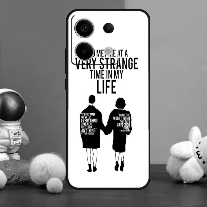 Jack Marla Fight Club Case For Xiaomi Redmi 13C 12 12C 9C 10C Redmi Note 11 12 13 Pro 9 10 10S 11S 12S Back Cover