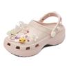 Crocs The Beast X Cloud EVA Sabots Simples Confortables Sabots Femme Rose 210999-6UR