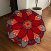 1pc Floral Mandala Design Automatic Umbrella Durable Iron Frame & Plastic Handle, Gift for Men & Women, Sturdy Construction Yy250905184