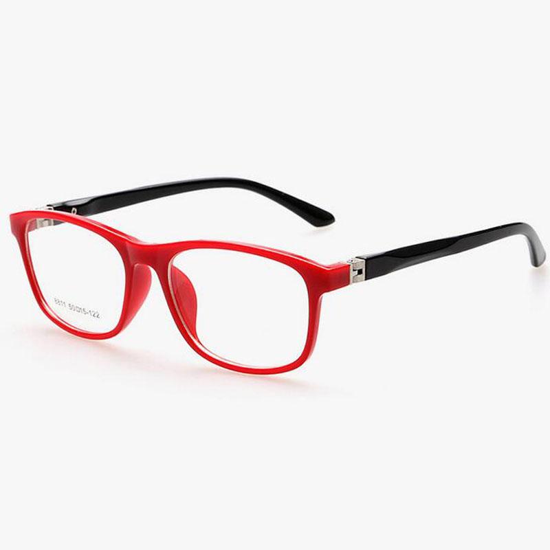 Children Optical Frame Eyewear  Eyeglasses 7 Colors Double Color New Style Girls Boys Kids Glasses Big Frame 8811