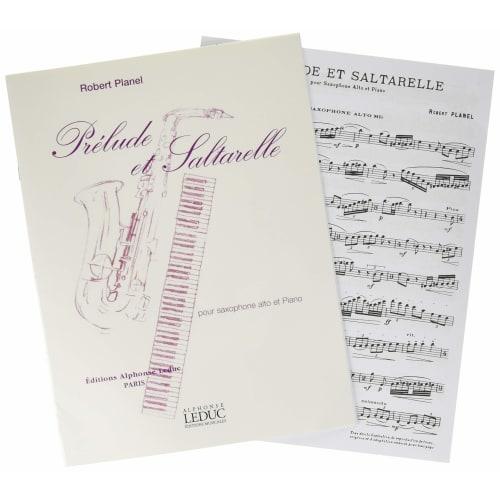 Wittner Planell: Preludes and Saltarello (Saxophone, Piano) Leduc Publishing