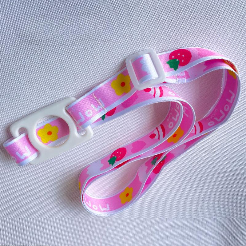 1PC Drink Bottle Strap, Adjustable Sling Lanyard For Mineral Water Bottle, Travel Portable Water Bottle Strap cup sleeve