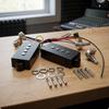 2 Pieces 4String Bass Pickup Hardware Kit OpenStyle Control Potentiometers