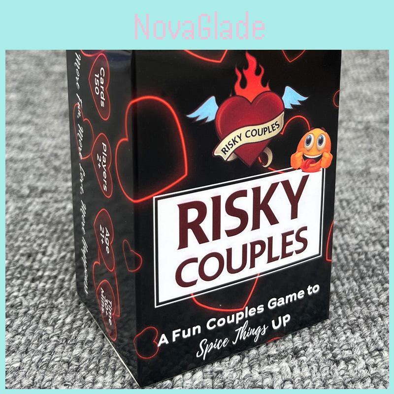 Risky Couples Card Game With Colorful Packaging For Couples Relationship Building