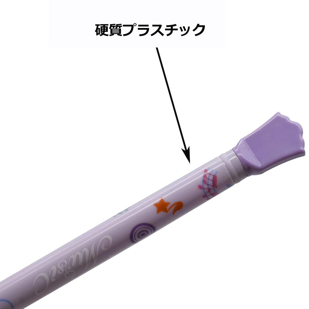 Maydahui Stylová kytarová kuličková pera Sada 8 kusů Černý inkoust Roztomilá gelová pera Hudební nástroj Barevné psací potřeby Psací pomůcka Dárek 0,5 mm