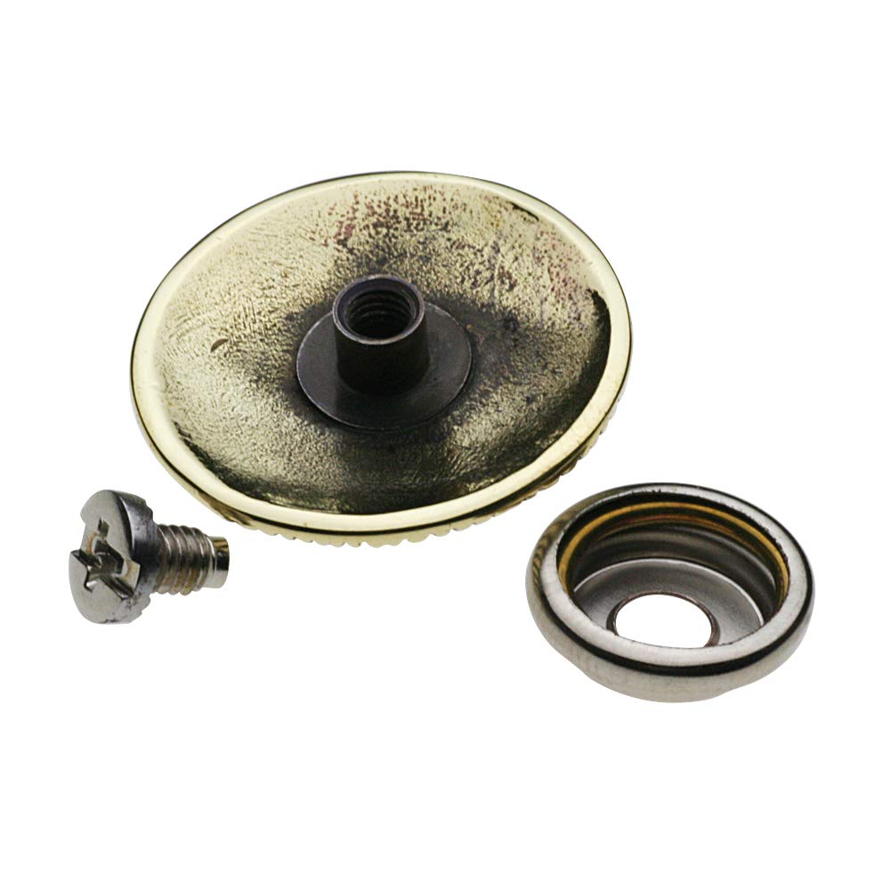 [Cenote] Praying Hand Concho Button [Silver Accessory] S0010
