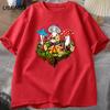 Hippie Magic Mushroom Tshirt Funny Graphic T Shirts Streetwear 90s Men's T-shirts Man Hippie Cotton Tee Shirt T-shirt Male