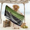 Football Legends Celebration Beach Towel Super Soft Microfiber Quickdry Fabric Comfortable Lightweight