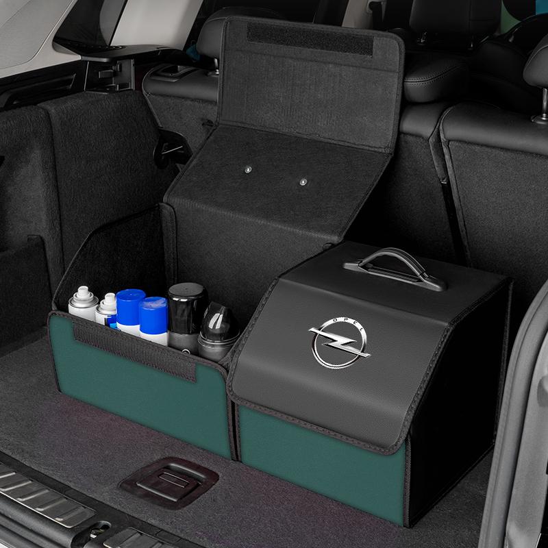 Car Trunk Storage Box Foldable Auto Organizer Bag Accessories For Opel Corsa D Astra Mokka Adam OPC Vectra H G C Zafira A Junior