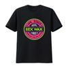 Sex Wax Mr Zogs Original Fluoro Nero T-shirt da Surf Non Si Deteriora Mai Migliore Per il Tuo Stick vintage Lavata Elegante Comoda