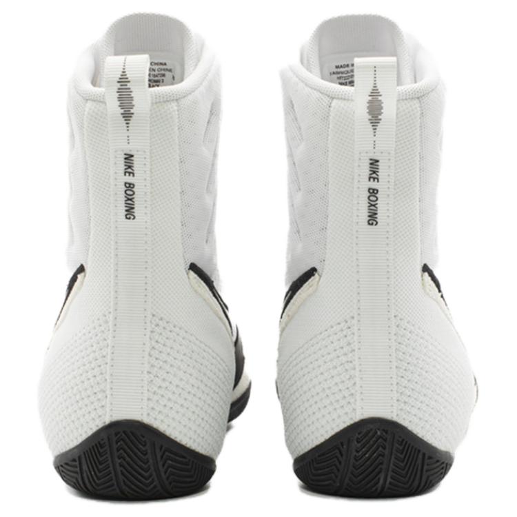 Nike Machomai 3 Comfortable Fashion Durable Breathable High-Top Training Shoes Men Sneakers White Black HF7333-101