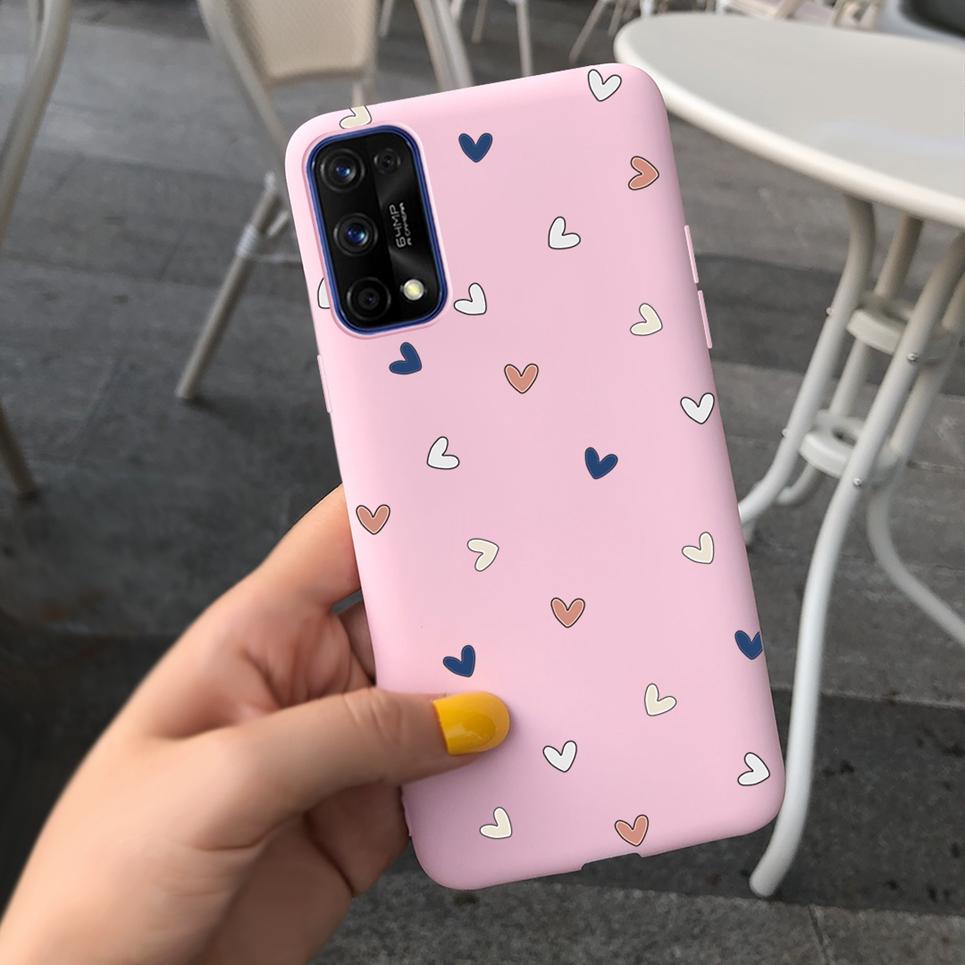 Couple Outfit Phone Case For OPPO Realme 6 Realme 7 Pro Case Cute Cat Soft Back Cover For Realme 6 Pro 7 Protective Bumper Cover