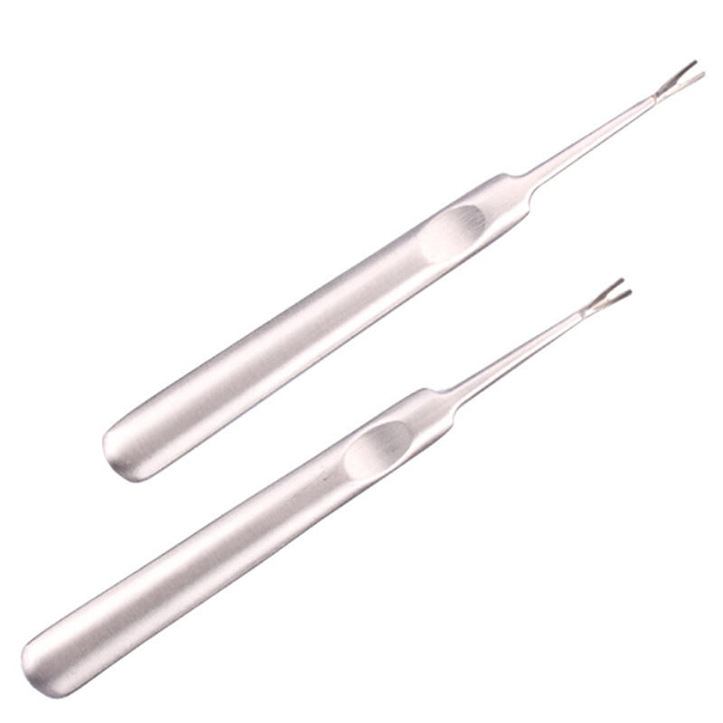 Stainless Steel Cuticle Pusher Trimmer Remover Pedicure Manicure Nail Art Tools