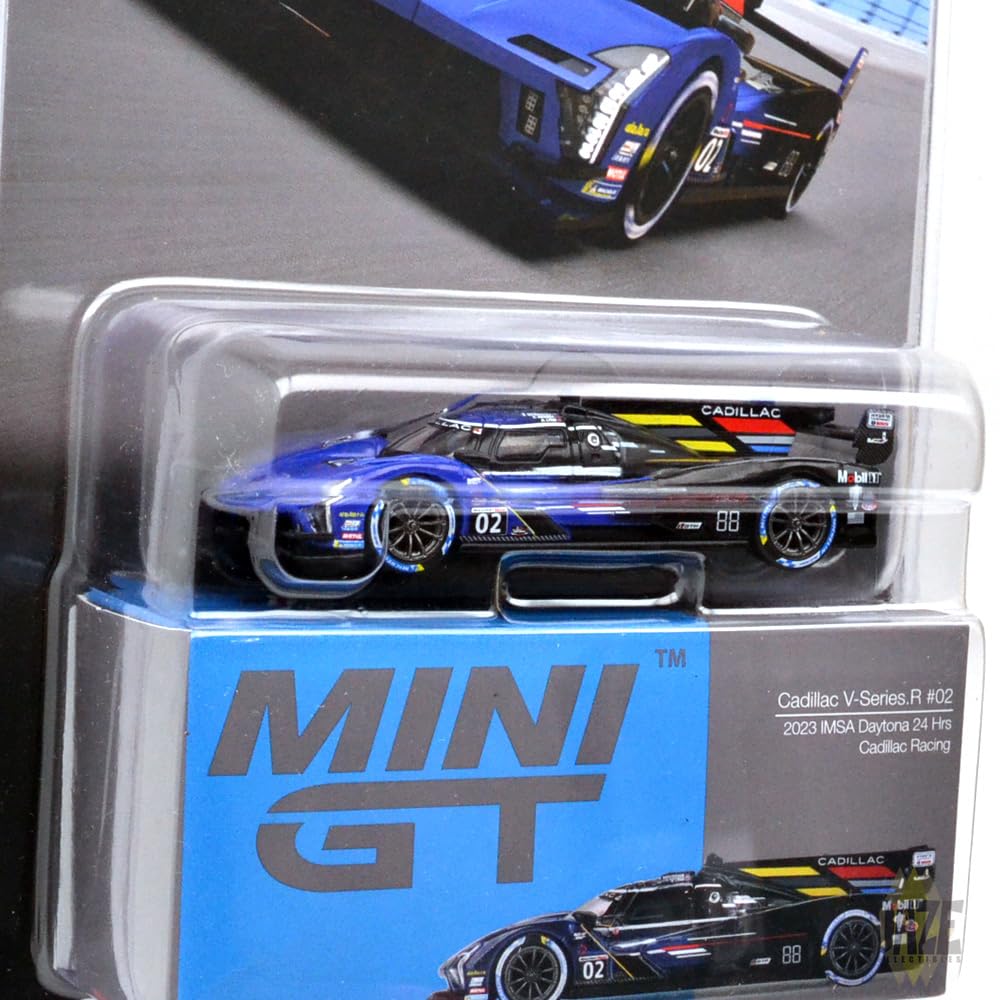 MINI GT 164 Scale American MiJo Toys Exclusive Cadillac V-Series R IMSA Daytona 24 Hours 2023 #02