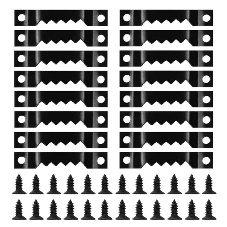 60Pcs Picture Hang Solution Photo Frames Hanging Hangers Hardware with Mounting Screws Photo Frames Hanging Hangers 1