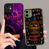 Coque de téléphone Five-Nights-At-Freddys Pour IPhone 16 15 14 11 12 13 Pro Max Plus 12 XS Max Coque Arrière Coque Mate