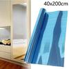 Adesivo Murale Piastrelle Specchio Fai da Te Rettangolare Adesivo Decorazione Bagno 40*100/200CM Spessore 0.2mm Specchio Riflettente Adesivo Murale