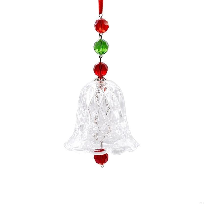 62KD Elegant Crystals Wind Chimes Christmas Trees Decorations Sun Catcher Pendants