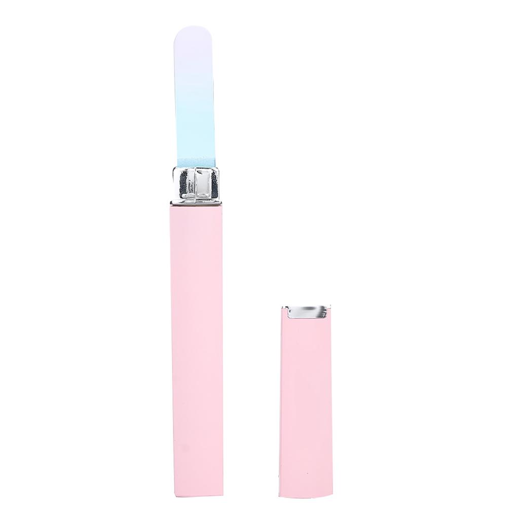 Glass Nail File Manicure Pedicure Tool Nail Sanding Glass Files Polishing (Blue)