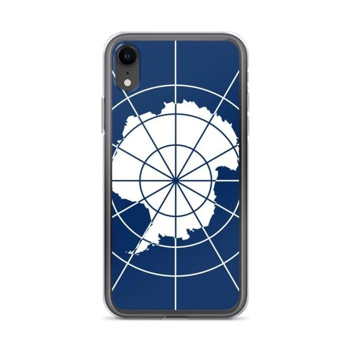 Coque Télephone Drapeau Antarctique officiel - iPhone XR
