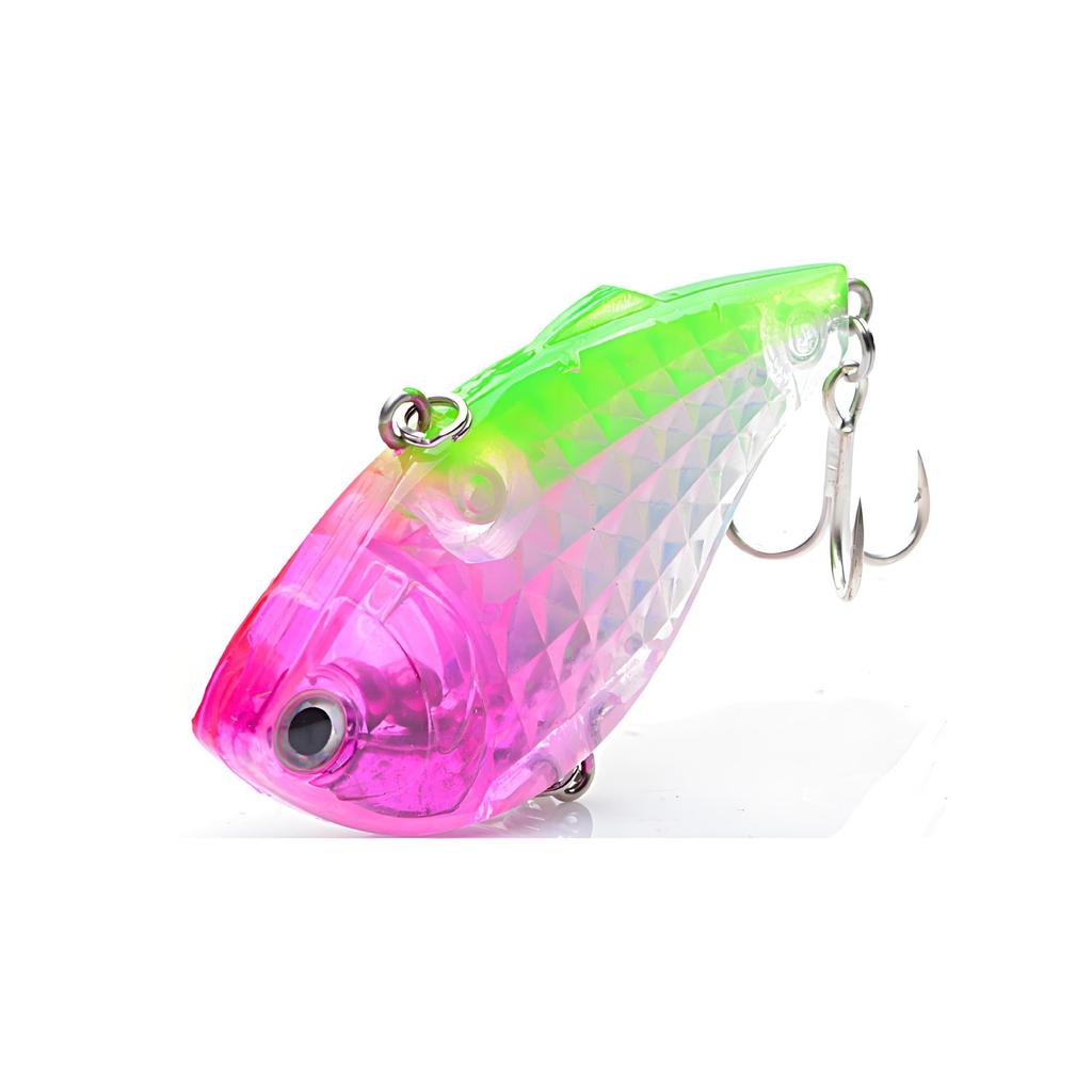 Künstlicher Hart-Rassel-Vibrations-Bass-Sink-Kurbel-Wobbler 6CM 15.3G VIB Angeln Lipless Crankbait
