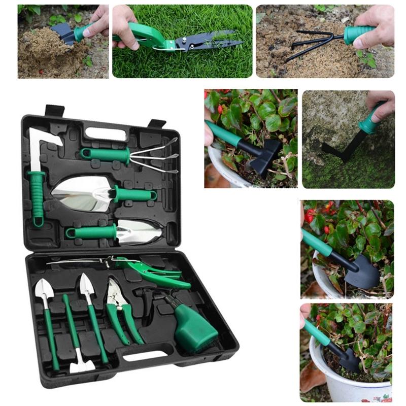 Multifunctional Ergonomic Garden Tool Kit with Branch Scissors and Water Sprayer Bottle Easy to Use for Home Gardening