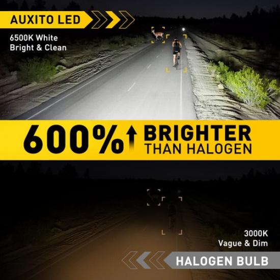 AUXITO H1 LED Headlight Bulb Conversion Kit High Low Beam Lamp 6500K White USEOA