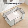 Storage Bag Dust-Proof Moisture-Proof Thickened Non-Woven Fabric Large Capacity Storage Box with Transparent Window