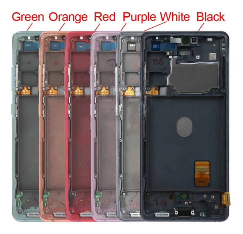 OLED mit Rahmen für Samsung S20 Fe 4G G780 5G G781 LCD-Display mit Touchscreen