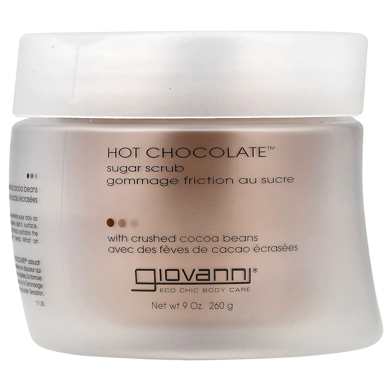 

Hot Chocolate, Sugar Scrub with Crushed Cocoa Beans, 260G (9Oz)