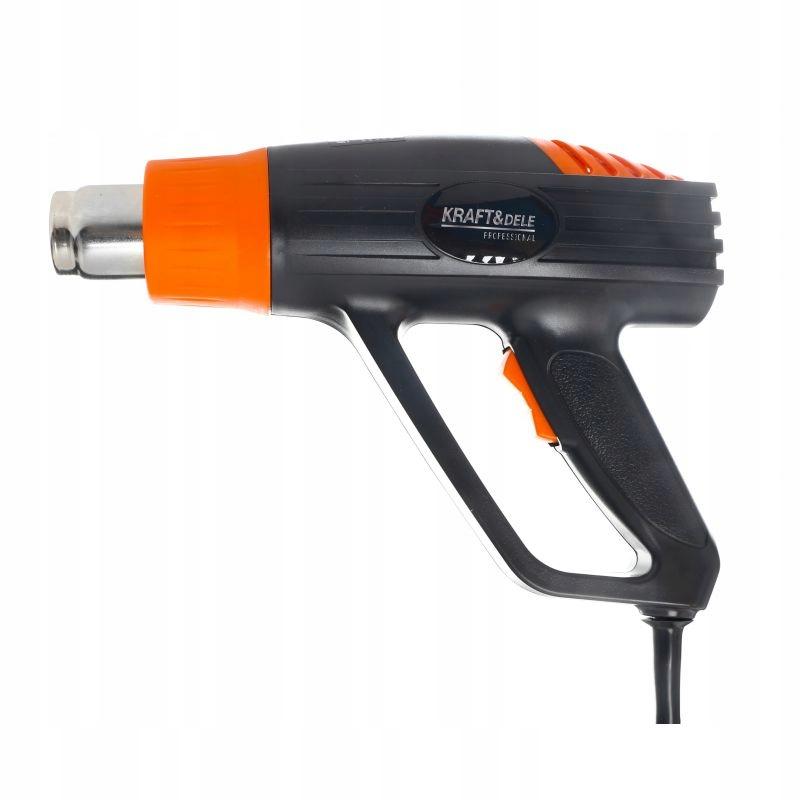 Electric Heat Gun 2000W 4 Nozzles 2 Speeds 400-600°C Case Kd10390