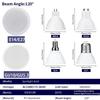 1/4/6/10pcs LED Spotlight GU10 GU5.3 MR16 E27 E14 220V High Lumen 3000K/4000K/6000K Gu10 Led Lamp For Home Decoration Replace